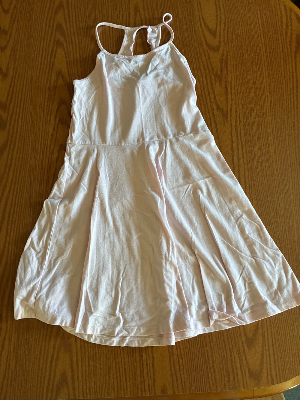 The Children's Place Light Pink Girl's Casual Tank Dress
